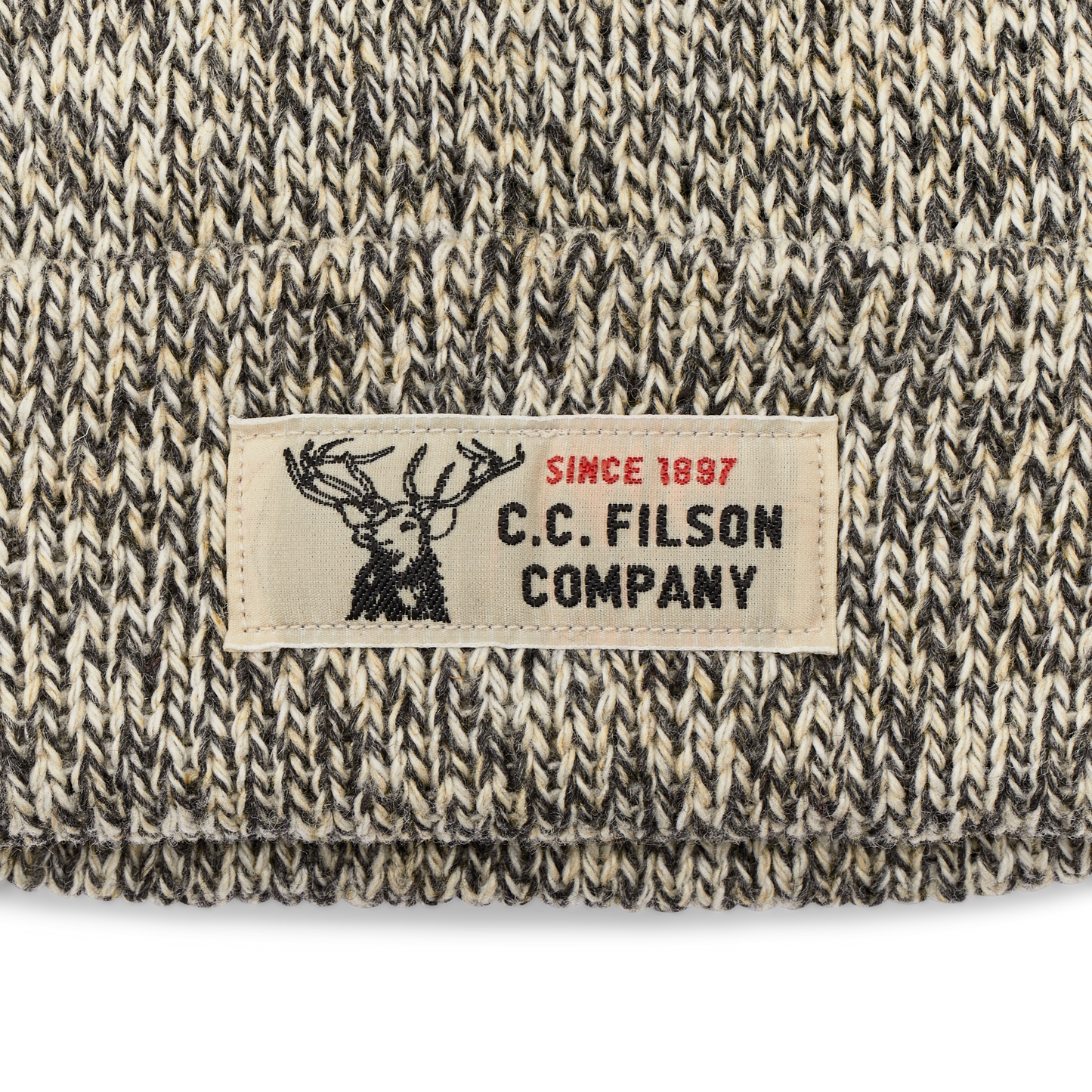 Lined Ragg Wool Beanie - Charcoal Heather