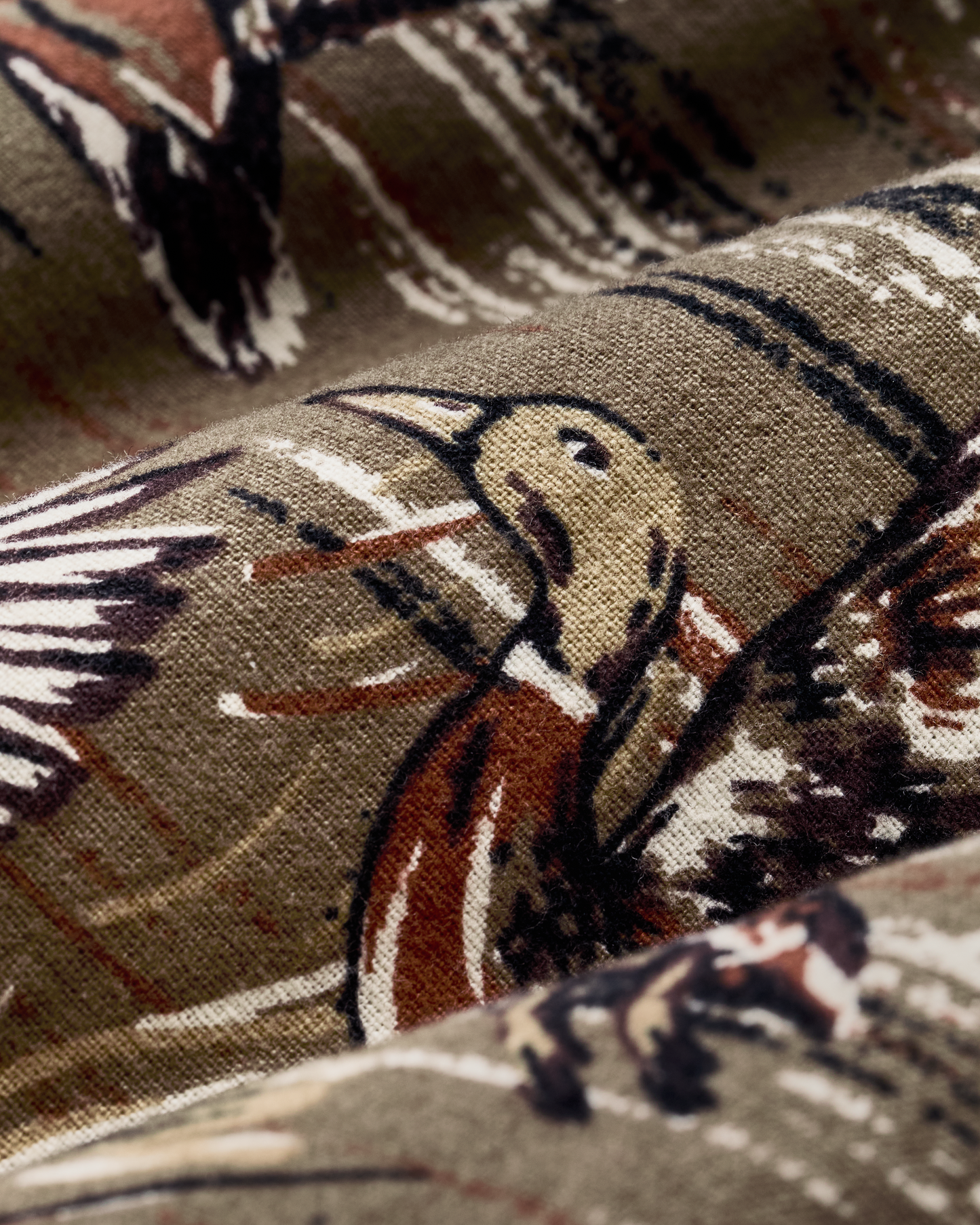 Field Flannel Shirt - Brown / Marsh Mallards