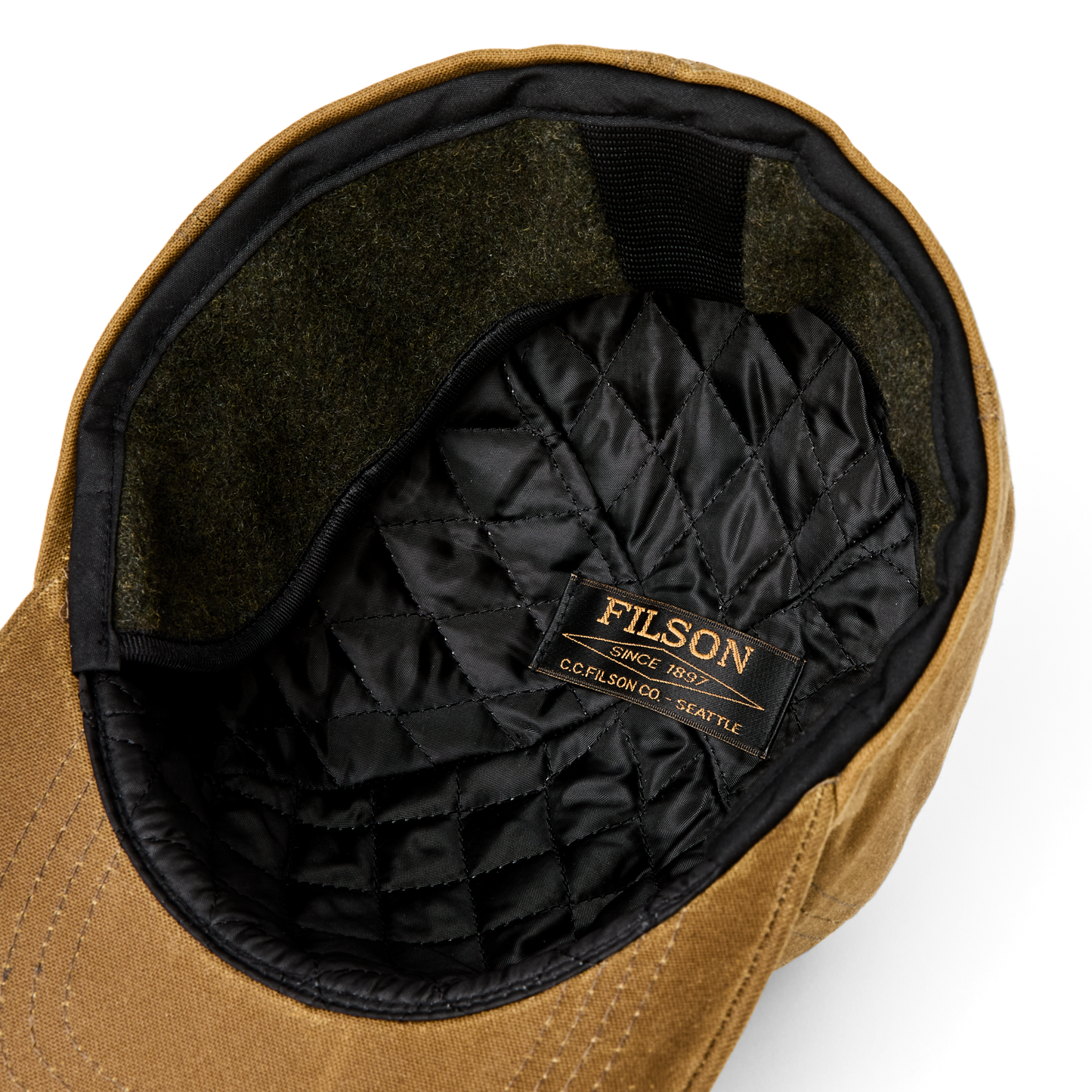 Insulated Tin Cloth Cap - Dark Tan