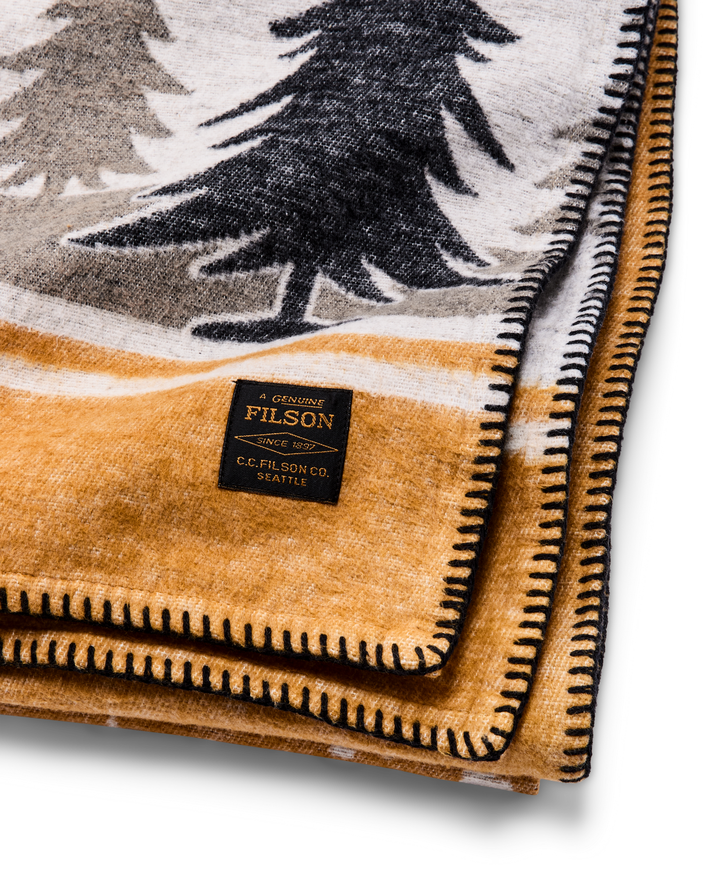 Forestry Cotton Blanket - Buckthorn Brown