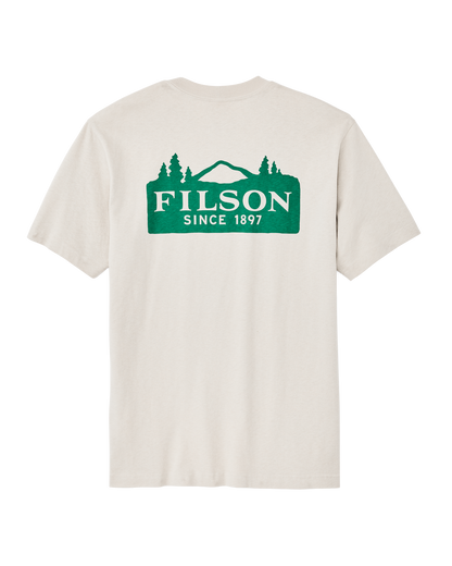 Frontier Logo T-shirt - Cliff Gray / Scenic Mark