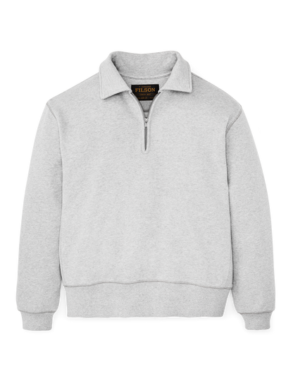 14-oz. Heritage Fleece Quarter Zip - Gray Heather