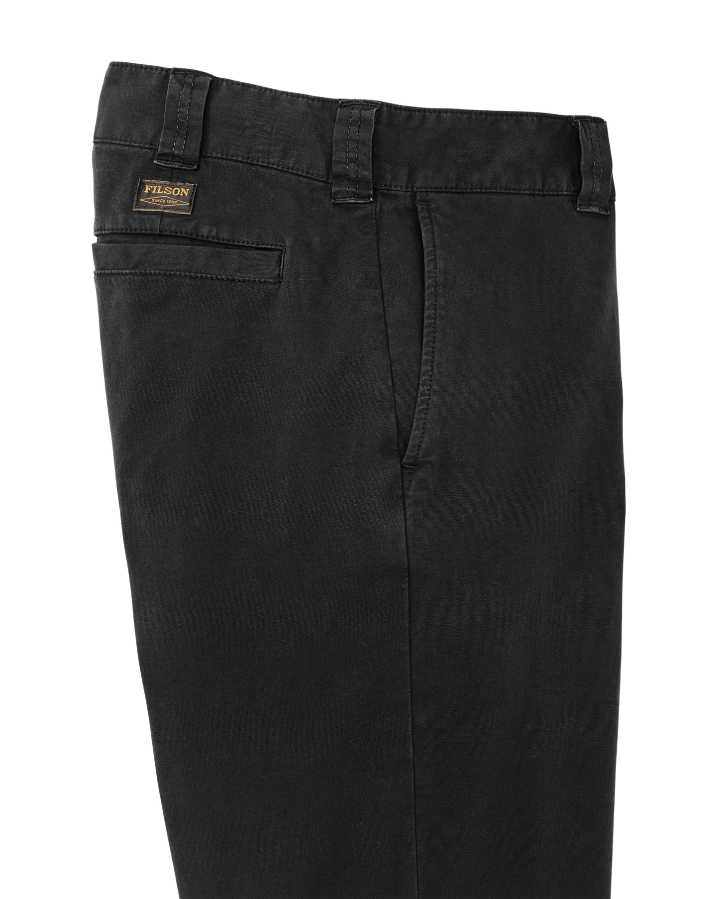 Granite Mountain Flat Front Pants - Washed Faded Black