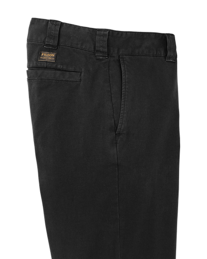 Granite Mountain Flat Front Pants - Washed Faded Black