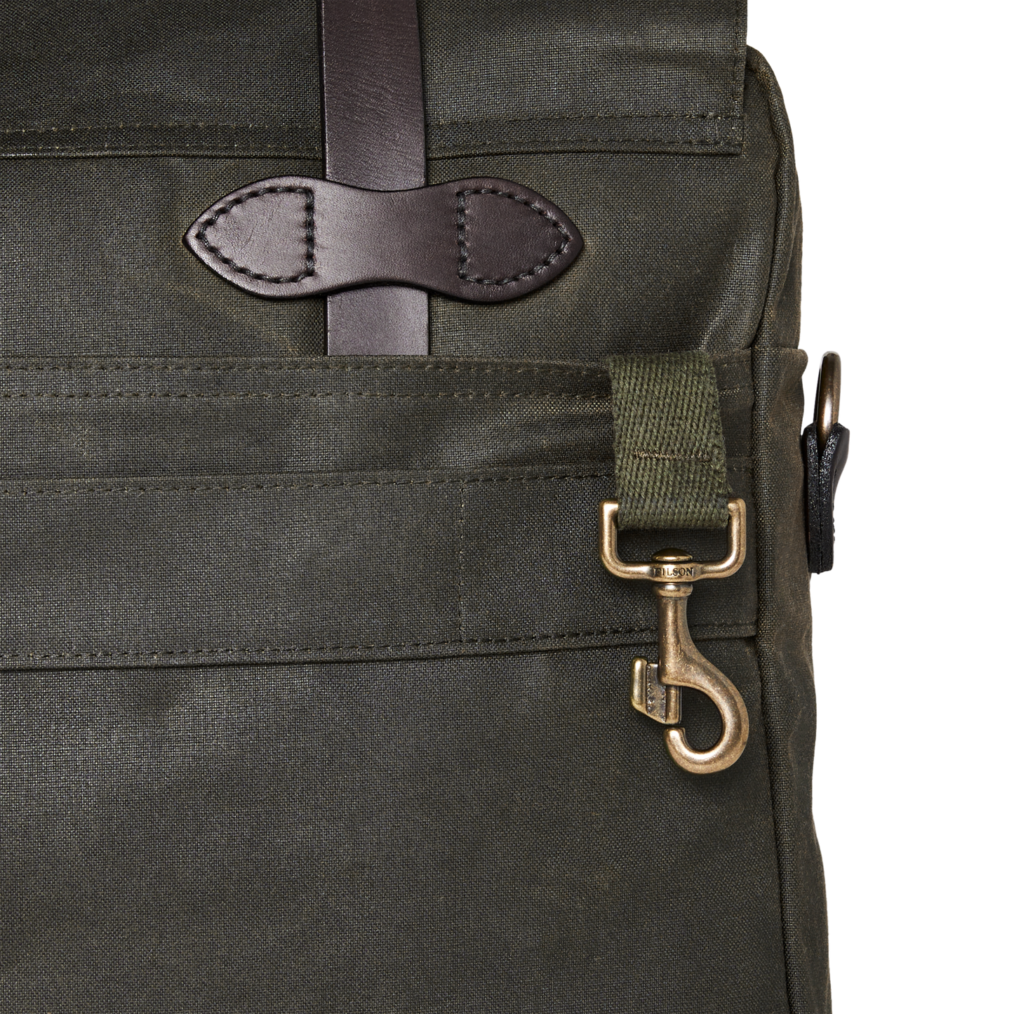 24 Hour Tin Cloth Briefcase - Otter Green