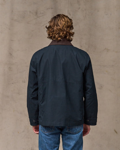 Dry Wax Short Field Jacket - Navy