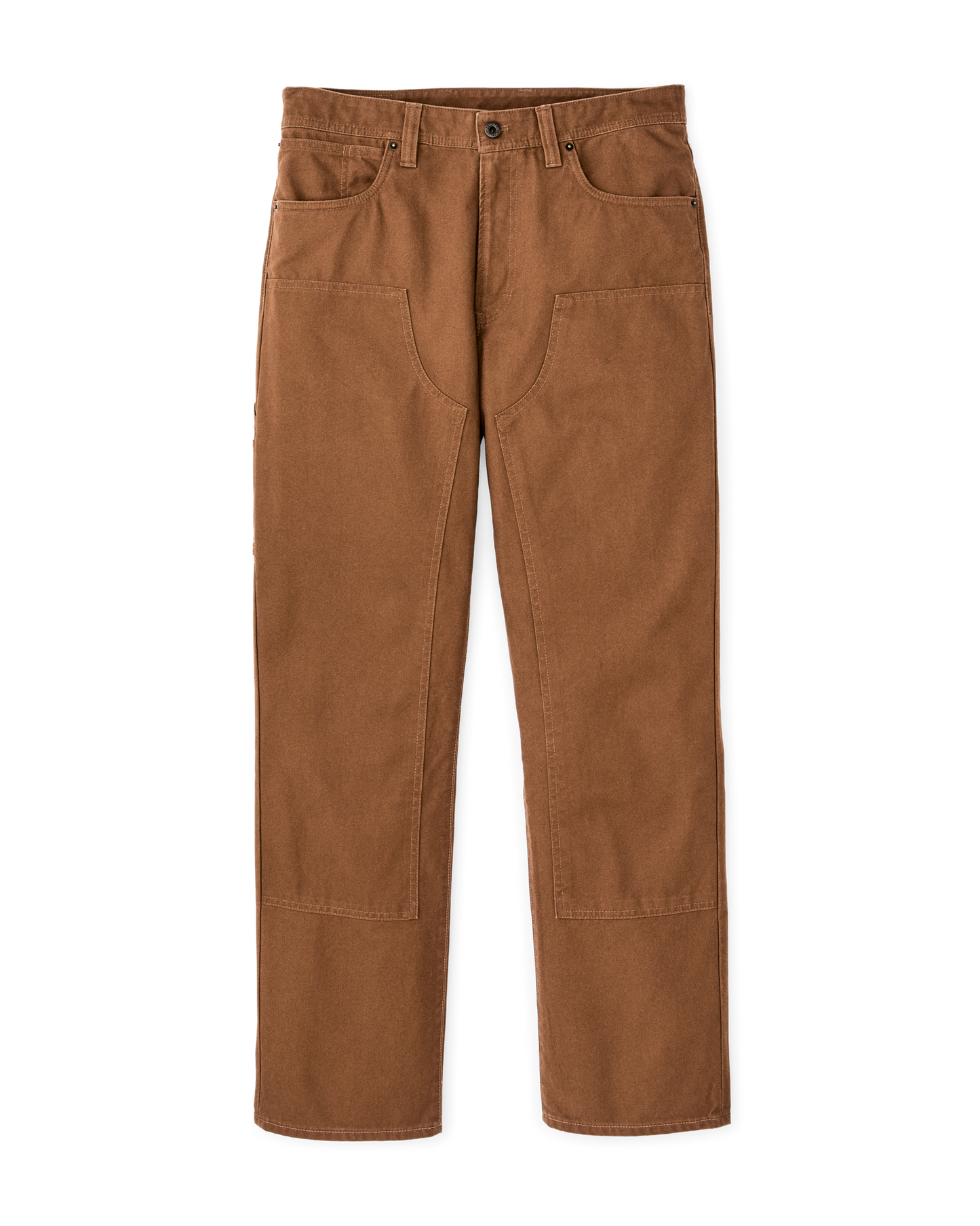 Dry Tin Double Front Pants - Whiskey