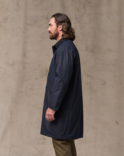 Cover Cloth Trench Coat - Harbor Blue