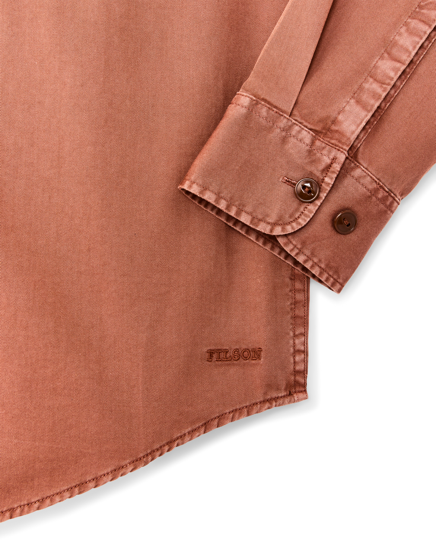4.5-oz. Twill Shirt - Copper Brown