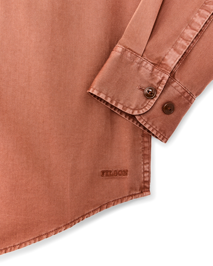 4.5-oz. Twill Shirt - Copper Brown