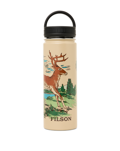 Insulated Water Bottle - Sandstone / Deer Leap