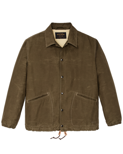 Dry Wax Windbreaker - Military Olive
