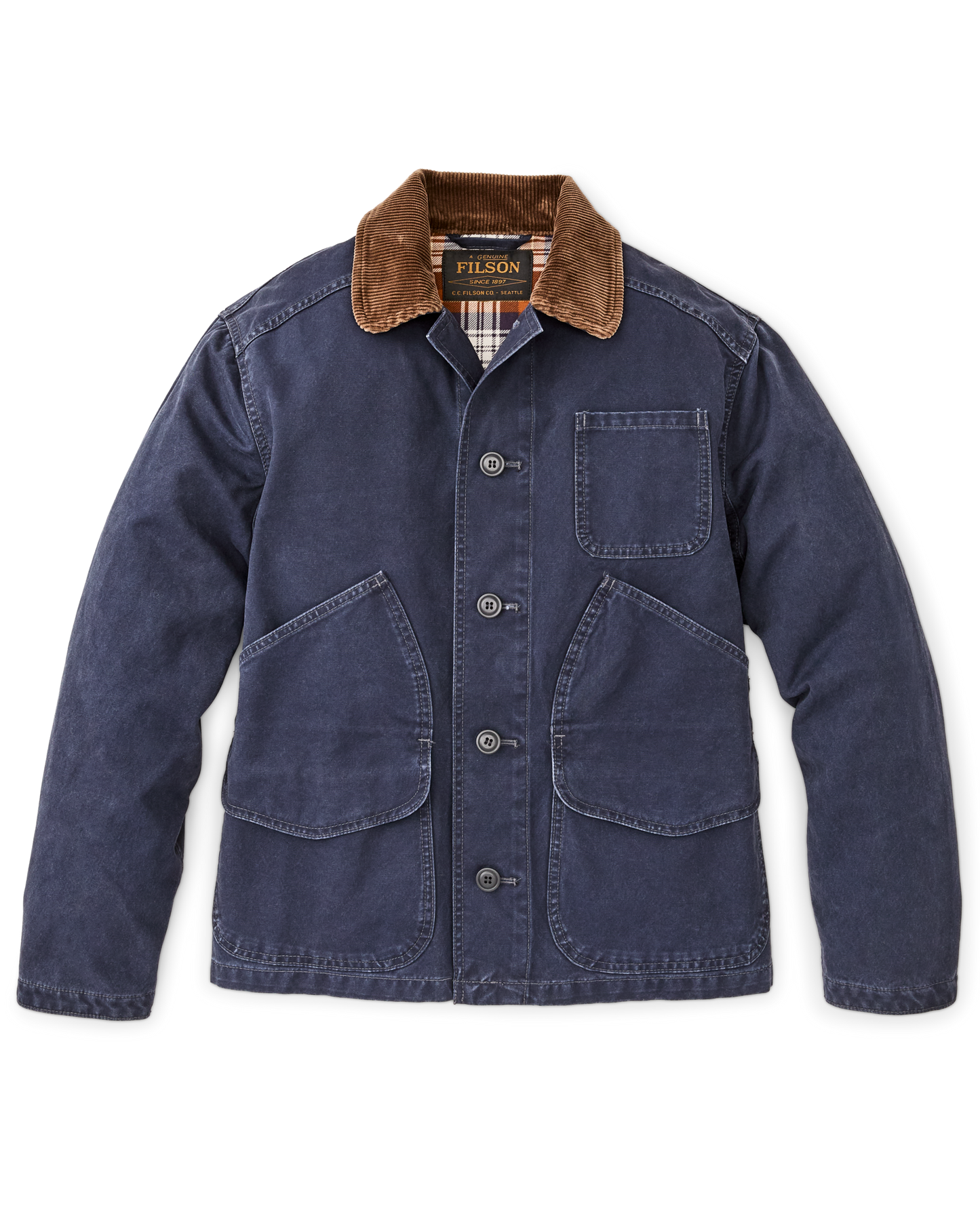 Canvas Outfitter Jacket - Blue Mussel