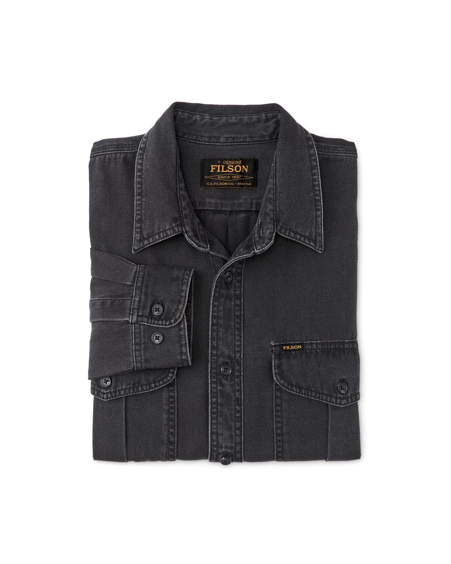 Denim Guide Shirt - Black