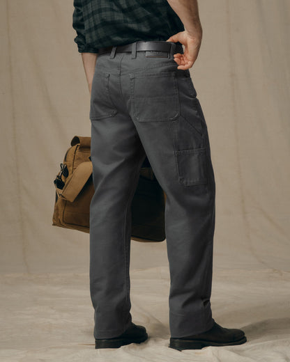 Dry Tin Double Front Pants - Raven