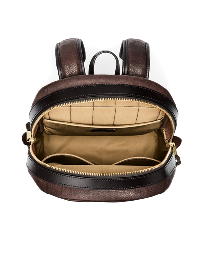 Heritage Leather Journeyman Backpack - Ballard Brown