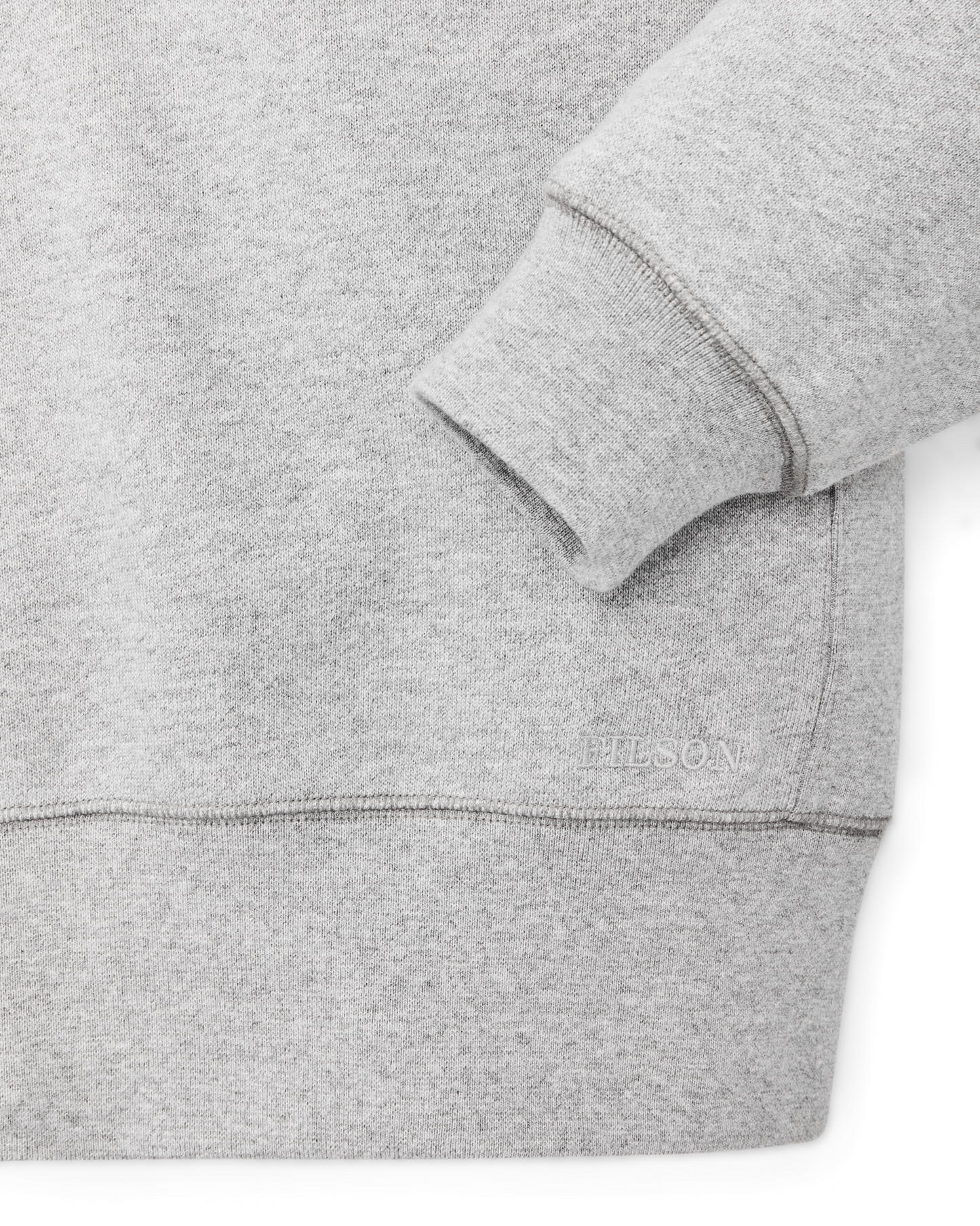14-oz. Heritage Fleece Quarter Zip - Gray Heather