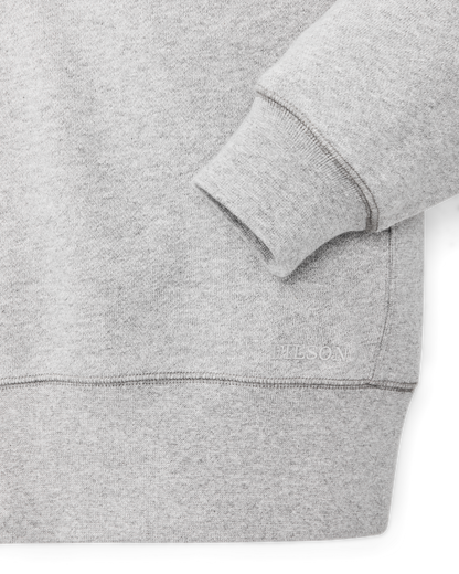 14-oz. Heritage Fleece Quarter Zip - Gray Heather