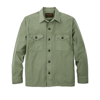 Field Jac-shirt - Washed Fatigue Green