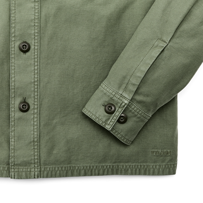 Field Jac-shirt - Washed Fatigue Green