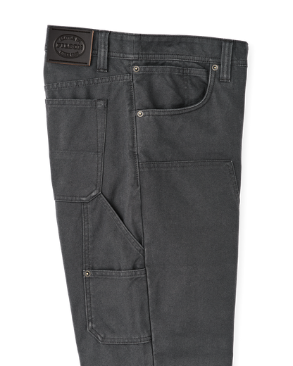 Dry Tin Double Front Pants - Raven