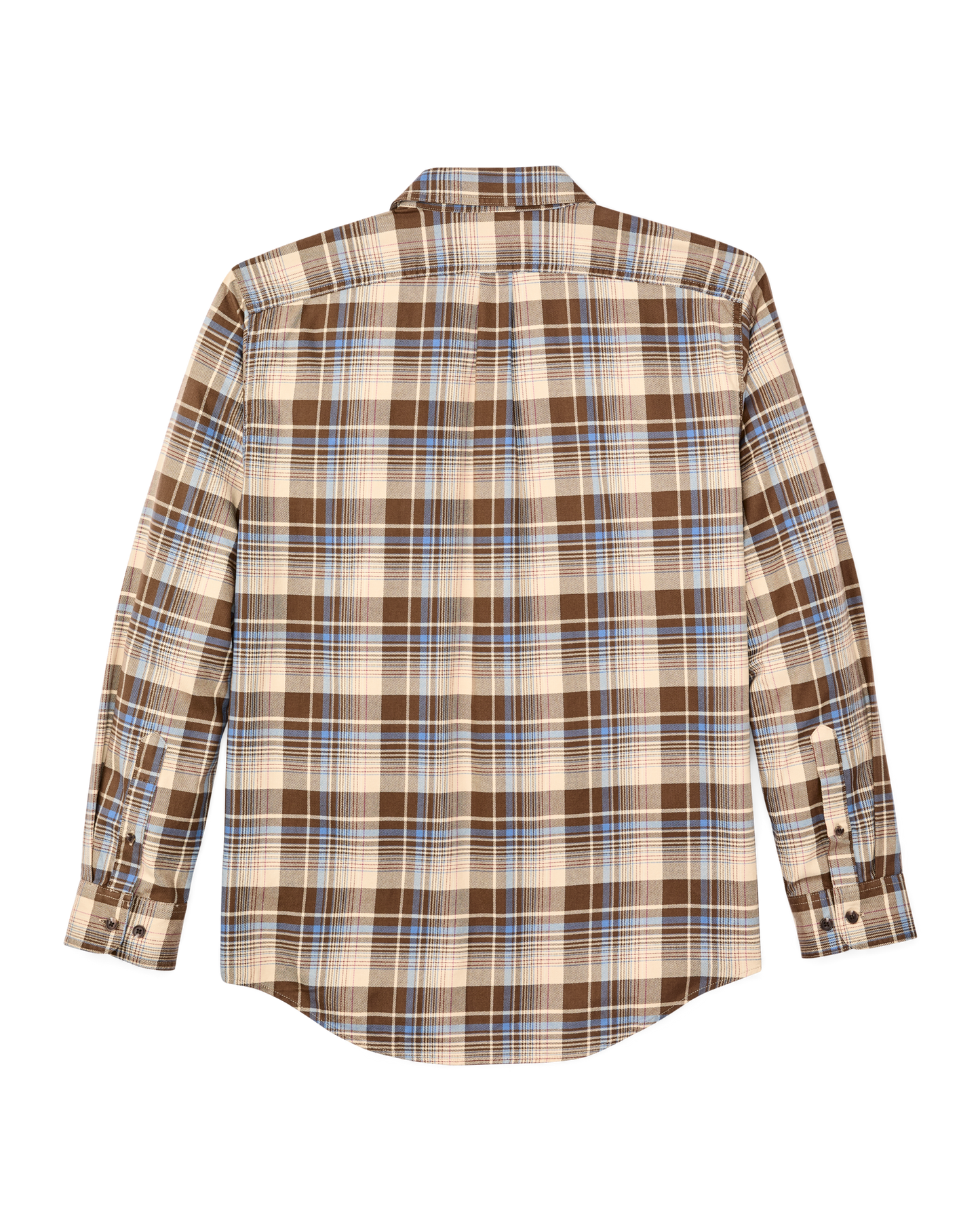 Lightweight Alaskan Guide Shirt - Cream / Blue / Multi Plaid