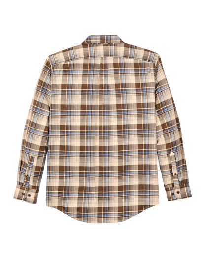 Lightweight Alaskan Guide Shirt - Cream / Blue / Multi Plaid