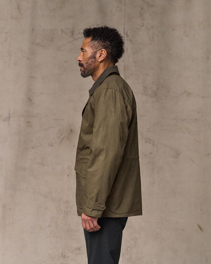 Dry Wax Mile Marker Coat - Burnt Olive