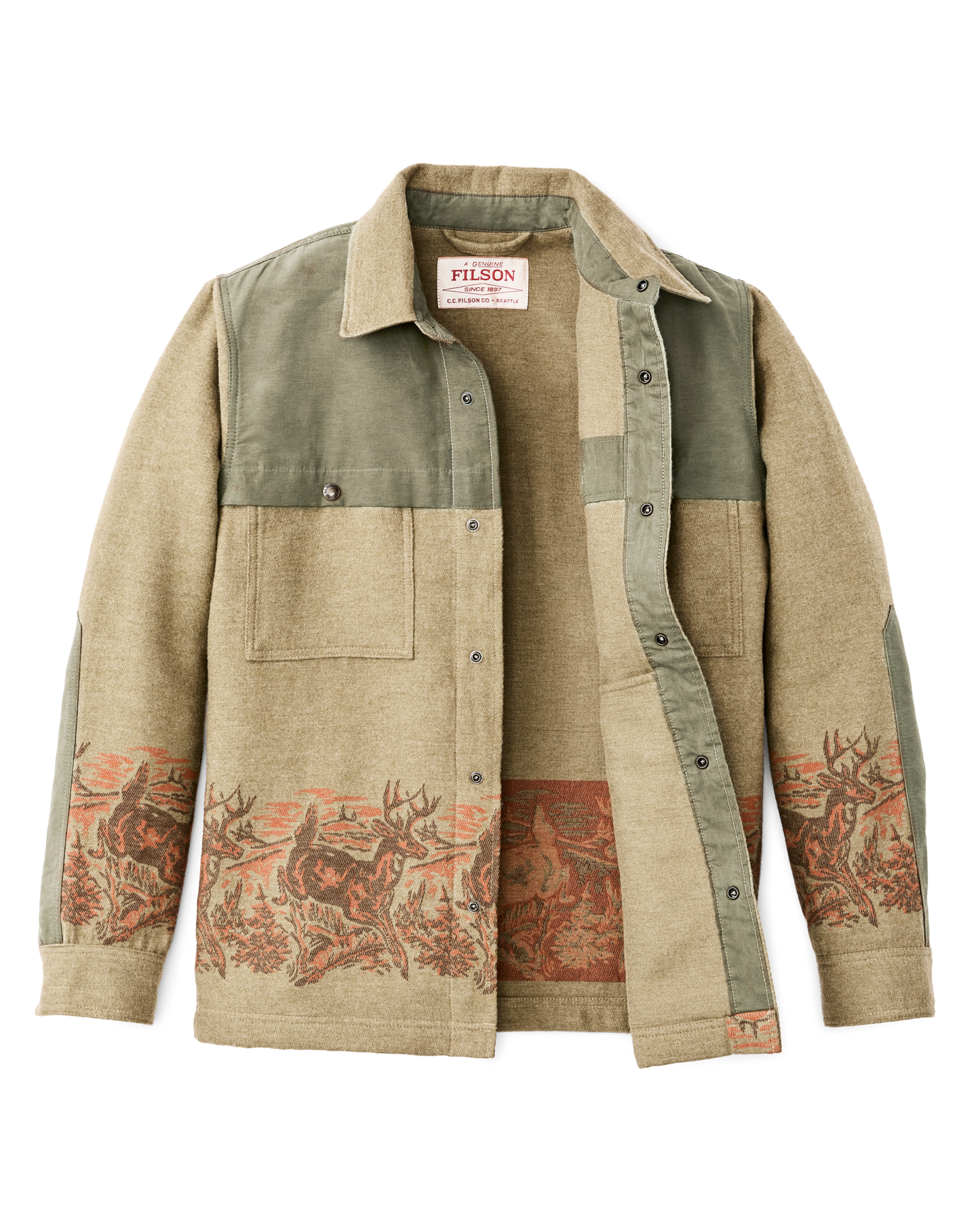 Colchuck Forester Jac-shirt - Sage Heather