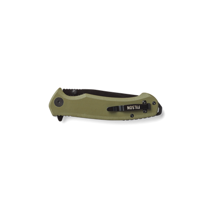 Assisted Opening Knife - Olive/black