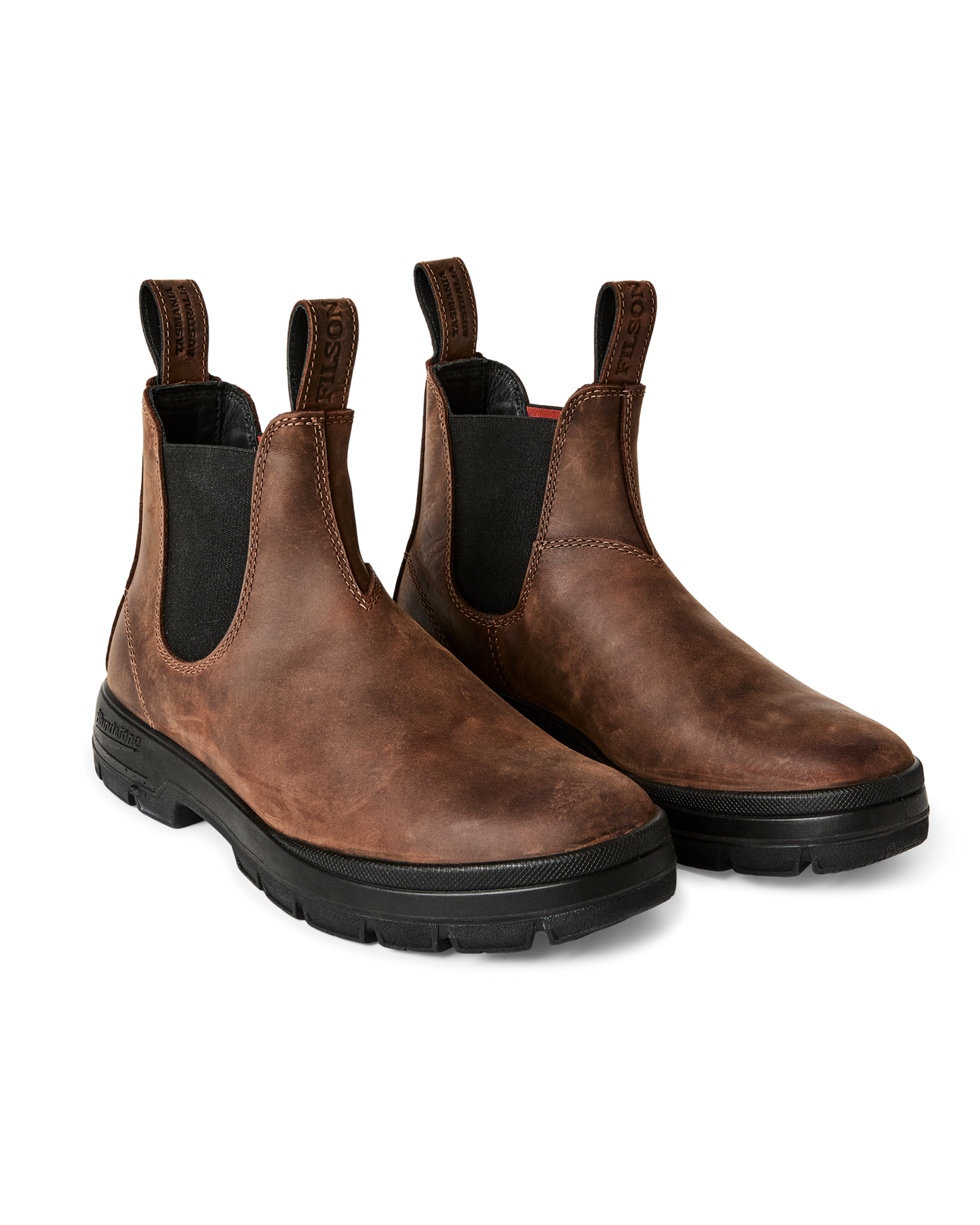 #2536 Filson X Blundstone Teak Chelsea Boot - Teak