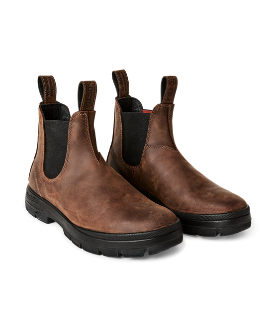 #2536 Filson X Blundstone Teak Chelsea Boot - Teak