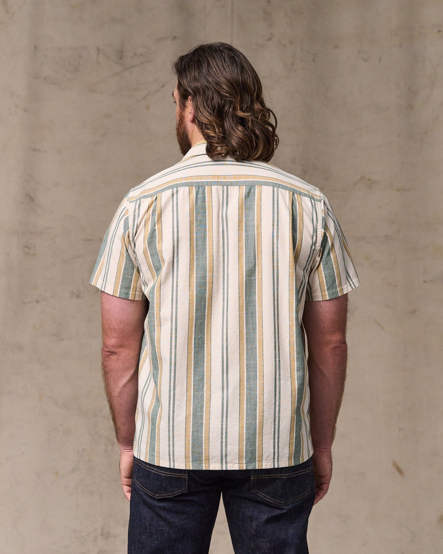 Chambray Camp Shirt - Natural / Khaki