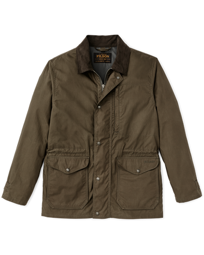 Dry Wax Mile Marker Coat - Burnt Olive