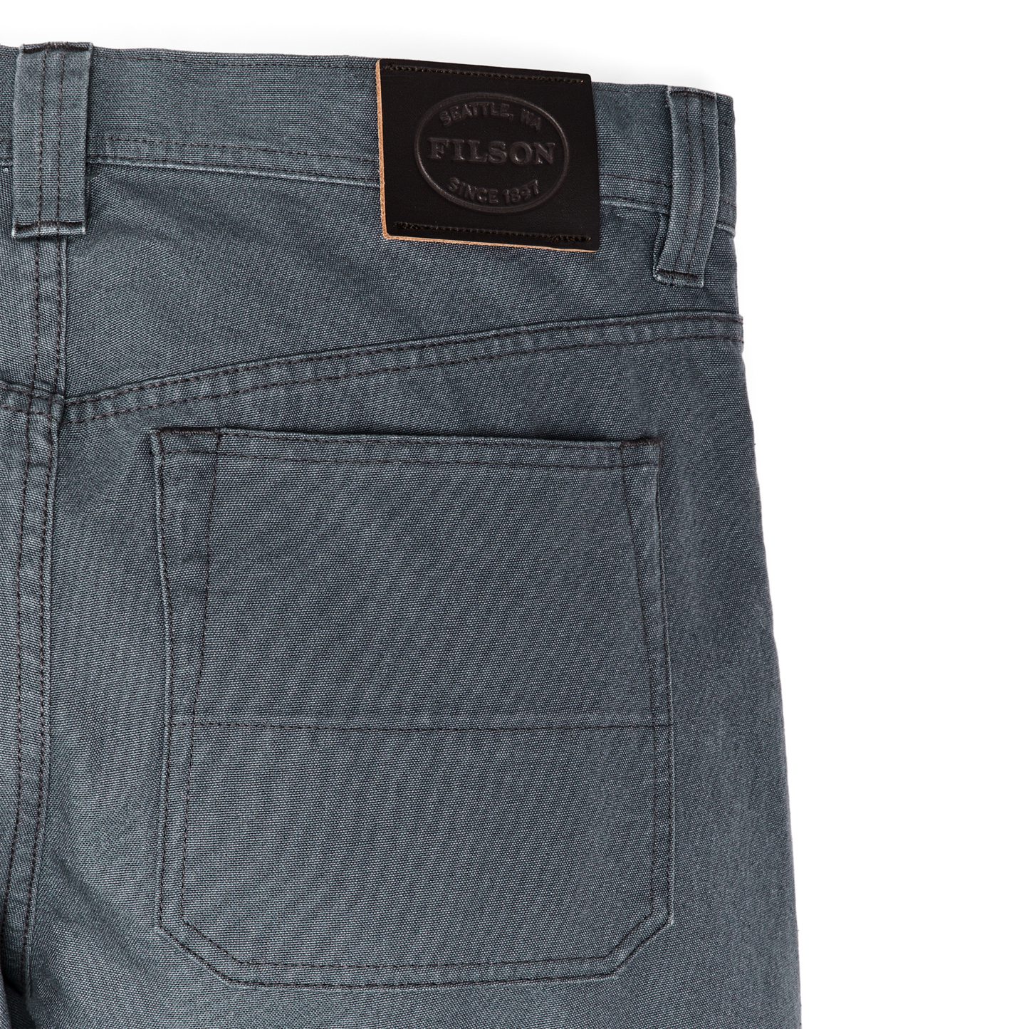 Dry Tin Cloth 5-pocket Pants - Storm Blue