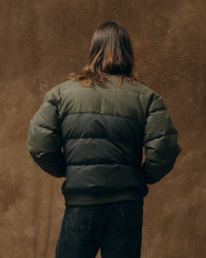 Down Bomber Jacket - Otter Green