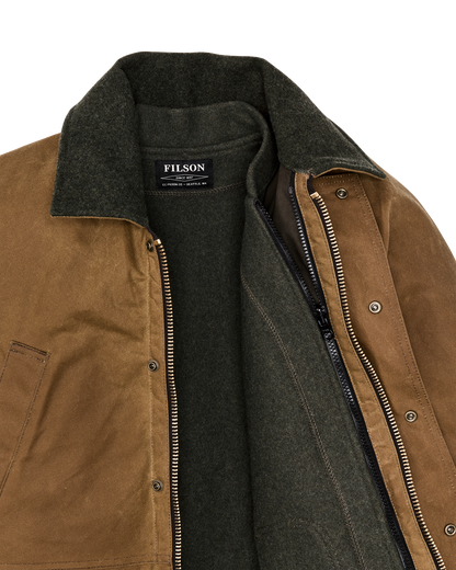 Lined Tin Cloth Field Jacket - Dark Tan