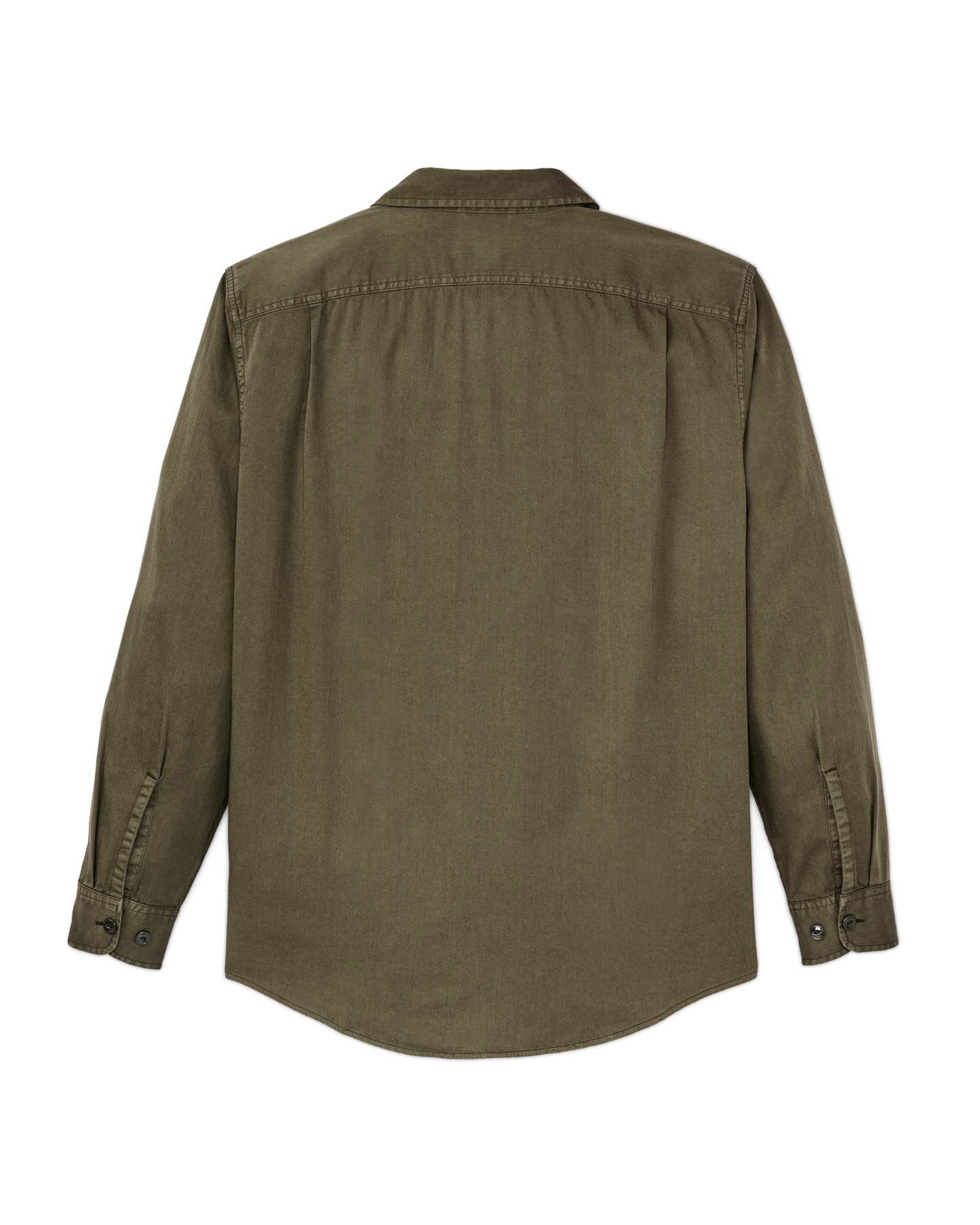 4.5-oz. Twill Shirt - Military Olive