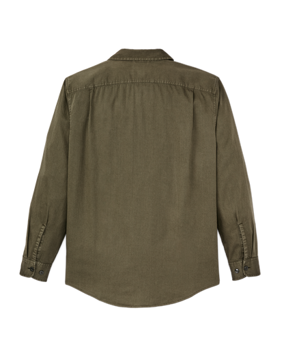 4.5-oz. Twill Shirt - Military Olive