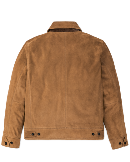 Leather Hadlock Jacket - Saddle Brown