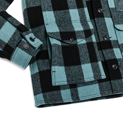 Chris Stapleton Signature Mackinaw Wool Cruiser - Faded Blue / Black Heritage Plaid