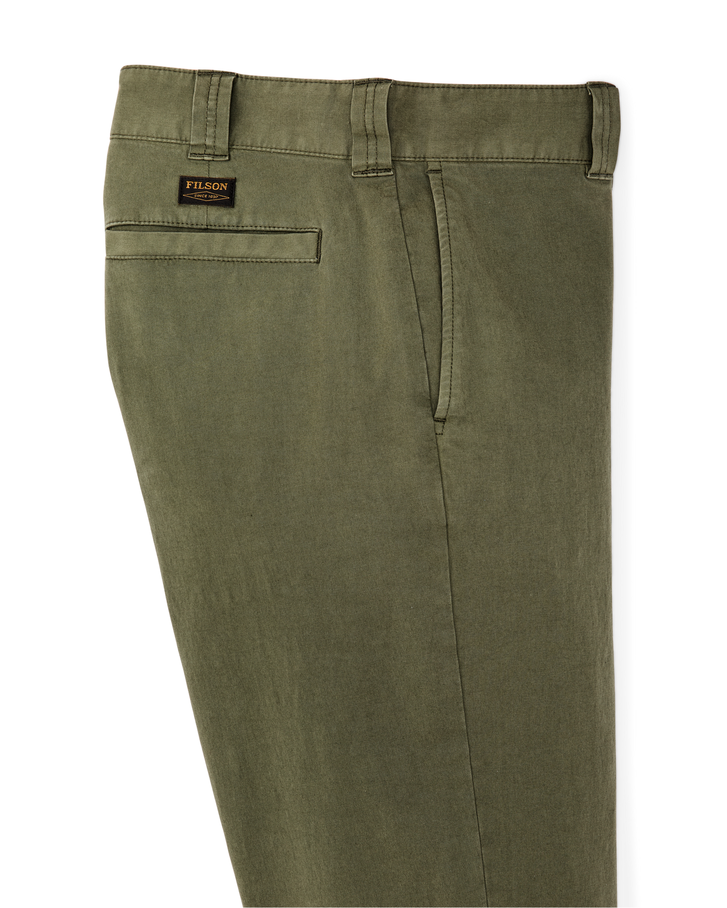 Granite Mountain Flat Front Pants - Burnt Olive