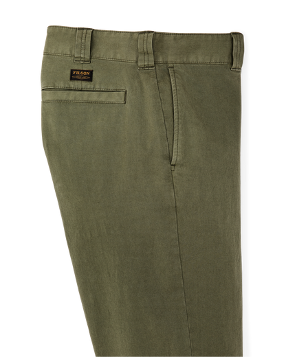 Granite Mountain Flat Front Pants - Burnt Olive