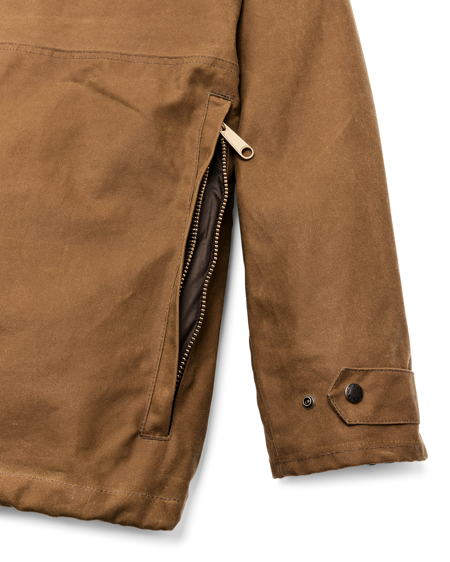 Lined Tin Cloth Field Jacket - Dark Tan