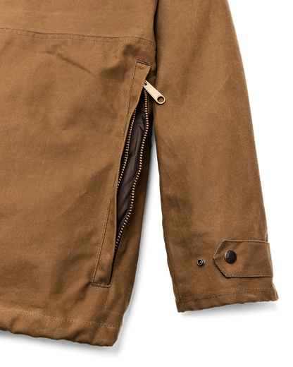 Lined Tin Cloth Field Jacket - Dark Tan