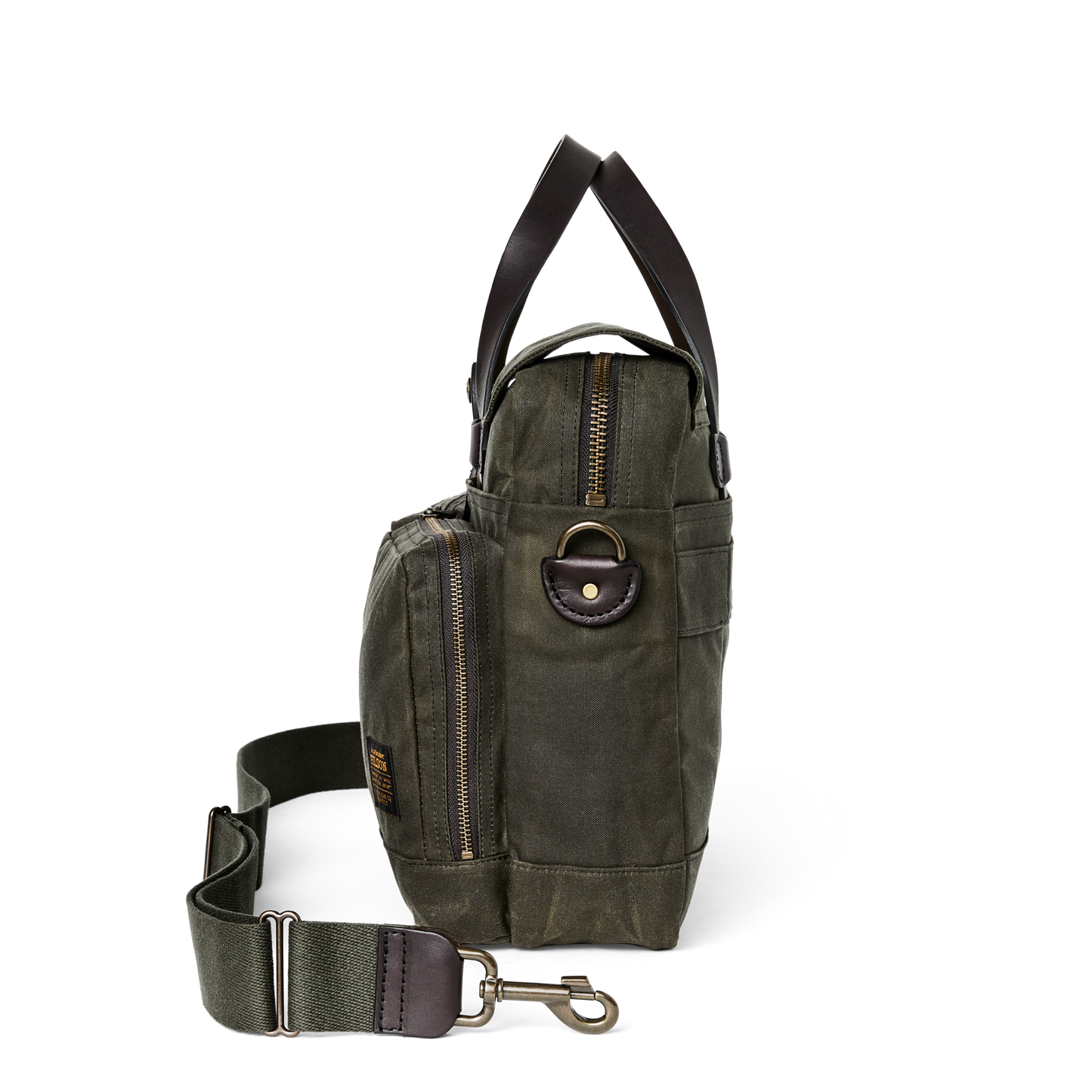 24 Hour Tin Cloth Briefcase - Otter Green
