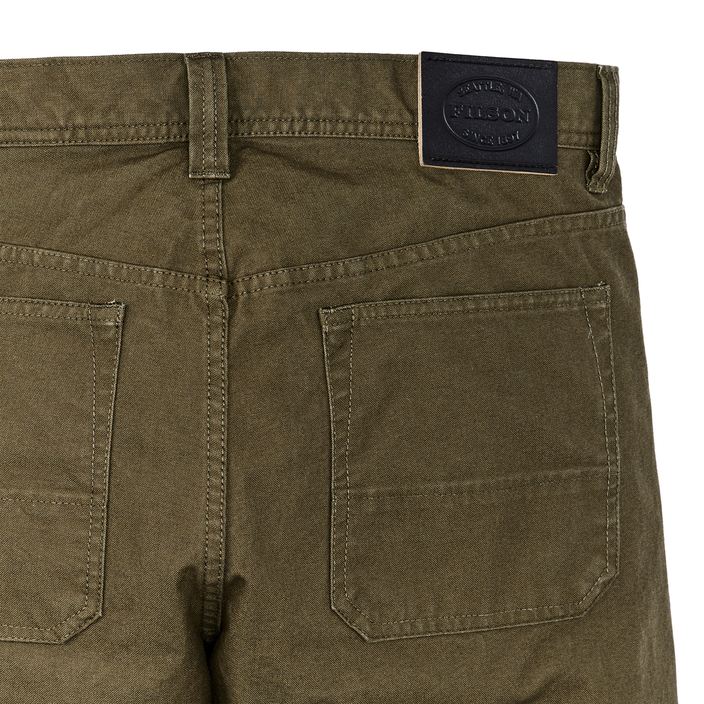 Dry Tin Cloth 5-pocket Pants - Marsh Olive