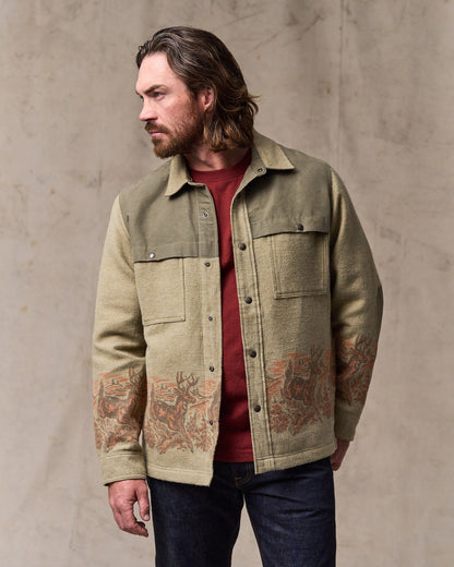 Colchuck Forester Jac-shirt - Sage Heather