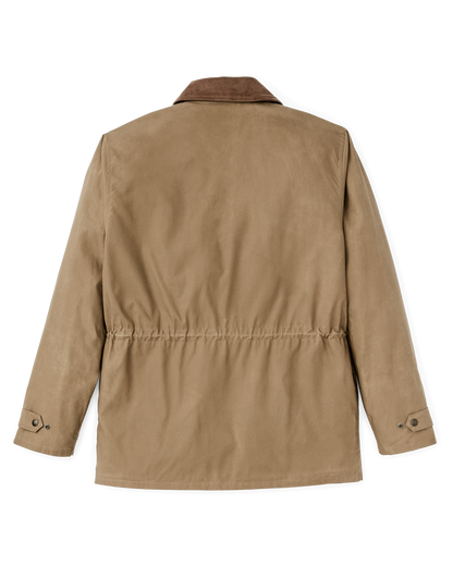 Dry Wax Mile Marker Coat - Dark Beige