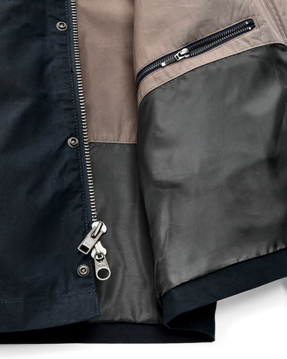 Dry Wax Short Field Jacket - Navy